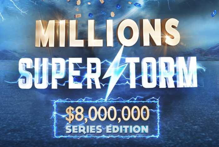 На 888poker вернулась акция Millions Superstorm с одноименной серией на $8,000,000