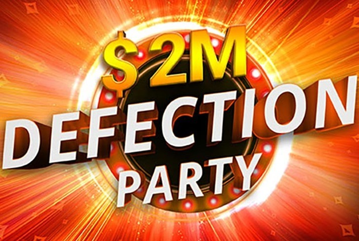 На partypoker пройдет акция $2M Defection Party с розыгрышем $2,000,000